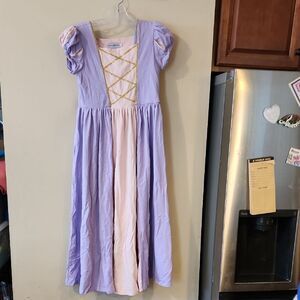 Lavender and Cream Kids  Princess Dress Size 14